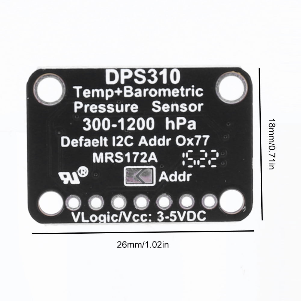Sensor Barométrico DPS310 De Adafruit - Precisión Alta Para Medición De Presión Y Altitud, Compatible Con I2C/SPI