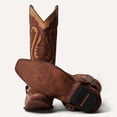 thumbnail image 6 of Men's Stetson Outlaw Boots Handcrafted Washed Brown, 6 of 7