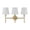 Brass Gold, variant on JONATHAN Y Olivia 23" 3-Light Modern Midcentury Iron LED Vanity, Brass Gold