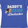 thumbnail image 4 of Inktastic Daddys Little Linebacker Boys or Girls Toddler T-Shirt, 4 of 5