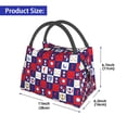 thumbnail image 2 of Fotbe golf Bolsa Térmica Portátil con Estampado, Bolsa de Entrega de Alimentos Aislada, Bolsa Reutilizable de Gran Capacidad para Comidas y Supermercado, 2 of 6