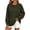 Army Green, variant on Womens Sweatshirts Solid Color Basic Crew Neck Long Sleeve Loose Pullover Casual Tops