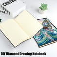 thumbnail image 5 of Diamond Painting Notebook Kit Vibrant Angel DIY Art Craft Kit A5 Perfect Creative Gift Ideal for Painting, Writing, and Notebook Use, 5 of 7