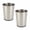 Stainless Steel, variant on 5 Liter Small Wastebasket | Round Open Top | Trash Can | Bathroom | Bedroom | Kitchen | Office | Dorm | Disposal Waste Bin | Garbage | Oil Rubbed Bronze