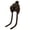 Coffee, variant on Pilot Trapper Hats for Women with Goggles Pom Pom Fuzzy Ear Flaps Hat Thick Winter Warm Cap