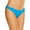 Horizon Blue, variant on 6 Shore Road by Pooja Women's Full Coverage Cinched Side Bows Bikini Bottom M/Horizon Blue