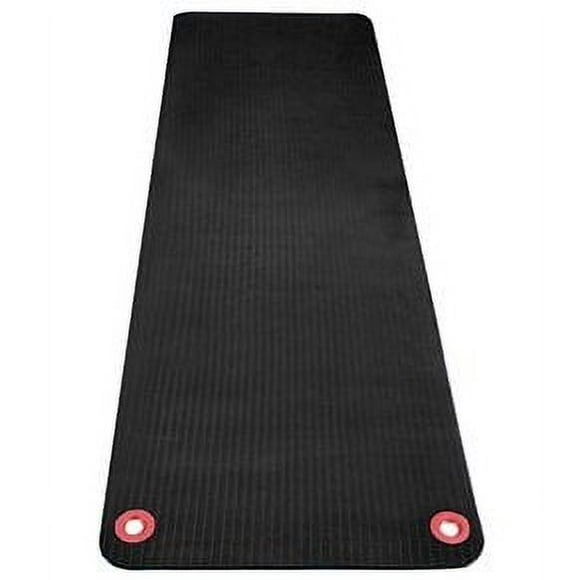 Alfombrilla de entrenamiento Aeromat Elite con ojales, 1,3 x 51 x 122 cm, color negro