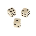 thumbnail image 4 of Paquete de 50 dados de acrílico de seis caras D6 de 15 mm para juguetes de accesorios de Waming CUTICAT Dados, 4 of 7