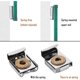 thumbnail image 5 of 27.2x400mm Red 4 Pieces Mirror Spring Clips Mirror Hanger Clips, For Mirror Fixing Hangers Can Support,, 5 of 5