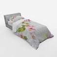 thumbnail image 2 of Ambesonne Floral Bedding Set 3 Pcs, Innocent Delicate Nature, Twin, Multicolor, 2 of 2
