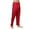 Red, variant on hotojiny Men's Satin Silk Pajama Pant Lounge Elastic Waist Long Pj Bottoms Soft Comfy Wide Leg Fall Pants Sleepwear