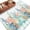 Green, variant on Entryway Rug 2'x3', Coastal Corals Shells Small Rug for Kitchen Bathroom Door Mat Indoor Entrance, Ocean Marine Life Sstarfish Black Plaid Non-Slip Area Rugs Floor Mats Carpet Front Door Rugs