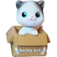 thumbnail image 1 of Figura de coche con forma de gato y cabeza móvil, de resina, para decoración de interiores de coche, regalo, juguete para niños, accesorios y adornos, 1 of 5