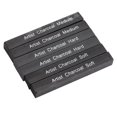 thumbnail image 1 of Compressed Charcoal Sticks, Smooth 6Pcs Charcoal Sticks, for Beginner Painter, 1 of 7