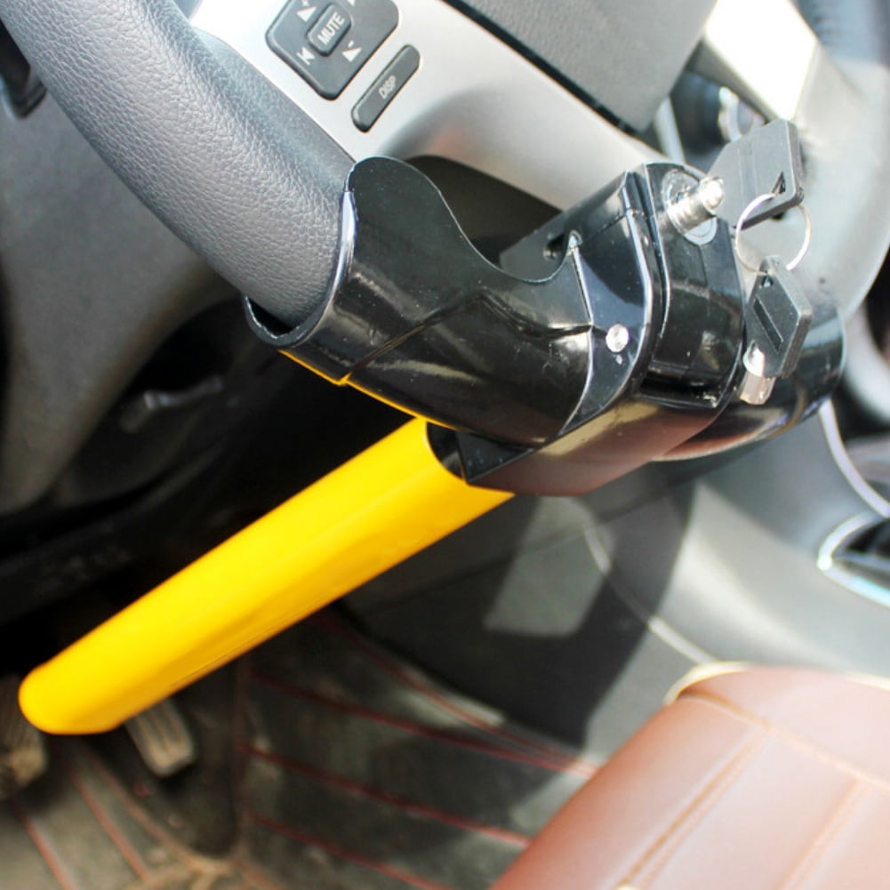 Cheers.US Universal Car Security Anti Theft Rotary Steering Wheel Metal Lock Clamp Cover