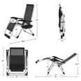 thumbnail image 6 of Yaheetech Zero Gravity Recliner with Cotton-padded Mattress, Gray, 6 of 6