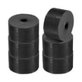 thumbnail image 1 of Unique Bargains 2'OD 0.39'ID 1.2'Thickness Neoprene Round Anti-vibration Isolation Pads, Black 6Pcs, 1 of 6