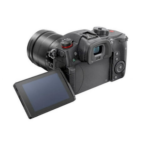 Panasonic - LUMIX GH5M2 4K Video Mirrorless Camera with 12-60mm F2.8-4.0 Leica Lens - Black