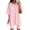 Pink, variant on Comfy Pajam Sets Nightwear Soft Sleeping Set Casual Housewear Loungewear