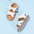 thumbnail image 7 of Gubotare Little Girls Sandals Infant Baby Girls Sandals Summer Baby Dress Flat Shoes Newborn Crib Shoes Walkers Shoes Size 11 (Pink,Little Kids 11), 7 of 7