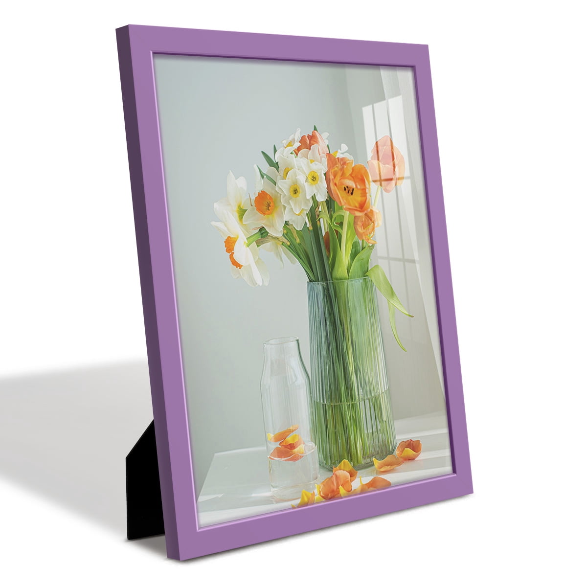 Modern 11 in. x 14 in. Violet Picture Frame (Set of 4)