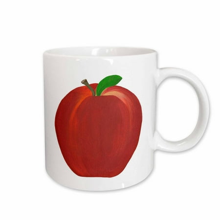 

3dRose Red Apple Ceramic Mug 15-ounce