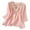 Pink, variant on Womens Casual Summer T Shirts Crew Neck Basic Fashion Y2K Spring 2026 Linen Tops Half Sleeve Embroidered Print Tees