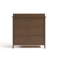 thumbnail image 4 of Graco Classic 3 Drawer Dresser with Infant Changing Topper, Hazelnut, 4 of 14