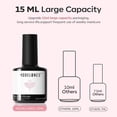 thumbnail image 2 of modelones Pink Gel Nail Polish, 15 ML Baby Pink Gel Polish Light Soft Pink Pastel Pink Nail Polish Soak Off Spring Nail Art Gel Design Manicure Salon DIY Home Gift for Women Girlfriend, 2 of 9