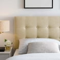 thumbnail image 5 of Modway Emily Tufted Button Headboard, King, Beige, 5 of 8