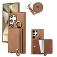 thumbnail image 1 of Leather Crossbody Wallet Phone Case For Samsung Galaxy S24 Series,iPhone 14 Pro Max, 1 of 6