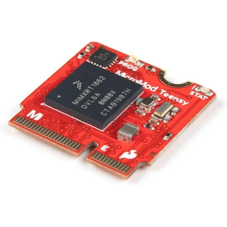 MicroMod Teensy Processor ARM Cortex-M7 Processor Clock speeds up to 600MHz 16MB Flash Memory 102k RAM Memory