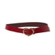 thumbnail image 4 of Cinturón de mujer jinwen con hebilla de corazón rojo ajustable elegante decorativo, 4 of 8