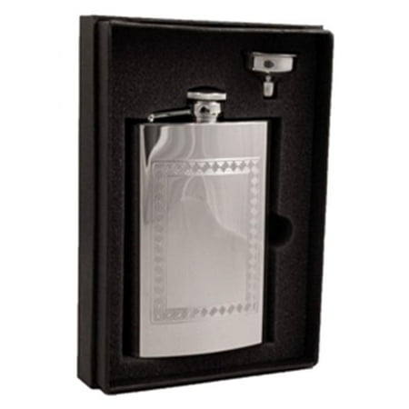 

Theseus 8 oz Stainless Steel Flask Gift Set