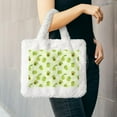 thumbnail image 6 of Salouo Avocado With Leaf And Flower for Plush Underarm Bag,Soft Tote Bag Ladies Fluffy Shoulder Bag Women Furry Tote Bag Plush Handbag for Autumn and Winter, 6 of 7