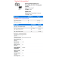 thumbnail image 2 of Rear Brake Pad and Rotor Kit 6 - Compatible with 2010 - 2016 Hyundai Genesis - Autopart Premium, 2 of 2