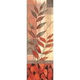 thumbnail image 3 of Unknown 9x18 Black Modern Framed Museum Art Print Titled - Feuille Panel I, 3 of 5