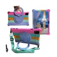 thumbnail image 1 of For Teclast T40 T40S M40 Plus Pro 10.4 inch 2021 Case 360 Rotating Stand Kids Tablet Cover Teclast T40 5G P20 HD P20S Case Funda Colorful Pink-SP Teclast M40 Pro, 1 of 6
