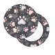 thumbnail image 2 of Balery Colorful Paws Of Dog Fundas de asiento para taburete de bar redondo de tela de terciopelo ajustables que protegen de arañazos y manchas para sillas de 14 a 17 pulgadas.-12 inch, 2 of 7