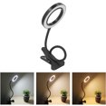 thumbnail image 1 of Luz LED con clip brillo de 10 engranajes protección ocular de 3 colores DC5V cuello de cisne flexible alimentado por USB lámpara de clip LED de 8W con control remoto para el ANGGREK Otros, 1 of 8