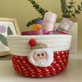 thumbnail image 6 of TACILIP Rope Woven Basket with Handles for Shelf Toy Book Cloth Storage Basket for Organizing Storage Bin for Living Room Newborn Or Infant Present for Boy Girl, Organization and Storage, 6 of 6