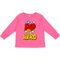 thumbnail image 3 of Inktastic Dad is My Hero Boys or Girls Long Sleeve Toddler T-Shirt, 3 of 5