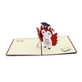 thumbnail image 1 of RUNROTOO Creative 3D Graduation Greeting Cards Featuring Doctoral Hat Design in Multi Colors, 1 of 3