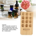 thumbnail image 4 of Soporte de madera ANGGREK para aceites esenciales 12 Botellas 10ml, 4 of 7
