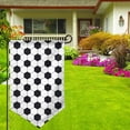 thumbnail image 3 of Wukai Soccer Ball Print Garden Flag 12.5x18 Inch Double Sided Sun-resistant Rain-resistant, Wrinkle-resistant Colorfast(Only Flag), 3 of 7