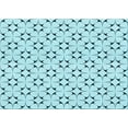 thumbnail image 1 of Ahgly Company Machine Washable Indoor Rectangle Transitional Electric Blue Area Rugs, 8' x 10', 1 of 7