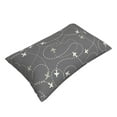 thumbnail image 3 of Daiia Airplane Routes Around The World Bedding Waterproof Pillow Protector Zippered Queen – Bed Bug Proof Pillow Encasement-16"x24", 3 of 9