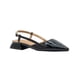 thumbnail image 1 of Balerina Flat Para Mujer Salamandra Charol Negro Con Pulsera negro 22, 1 of 7