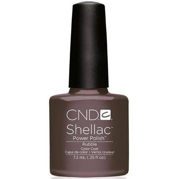 Shellac Nail Color - Rubble by CND for Women - 0.25 oz Nail Polish