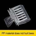 thumbnail image 4 of 15 Pcs Queen Bee Cage Catcher Clip Transparent Plastic Beekeeping Tools kit, 4 of 5